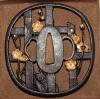 Additional photos: Plum Blossom Tsuba ''Antiqued'' Finish Additional photos: Plum Blossom Tsuba ''Antiqued'' Finish