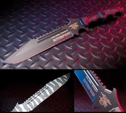 Paul Basal Shadow ACU Tan-Desert Digital Finish on Blade