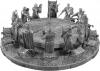 Additional photos: Figure King Arthur Throne - Knights of the Round Table - Les Etains Du Graal