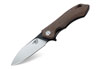 Bestech Knives Beluga Liner Lock Knife Brown G-10 (BG11C-1)