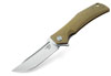 Bestech Knives Scimitar Liner Lock Knife Beige G-10 (BG05C-1)