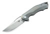 Bestech Knives Tercel Frame Lock Knife Grey Titanium Stonewash(BT1708B)