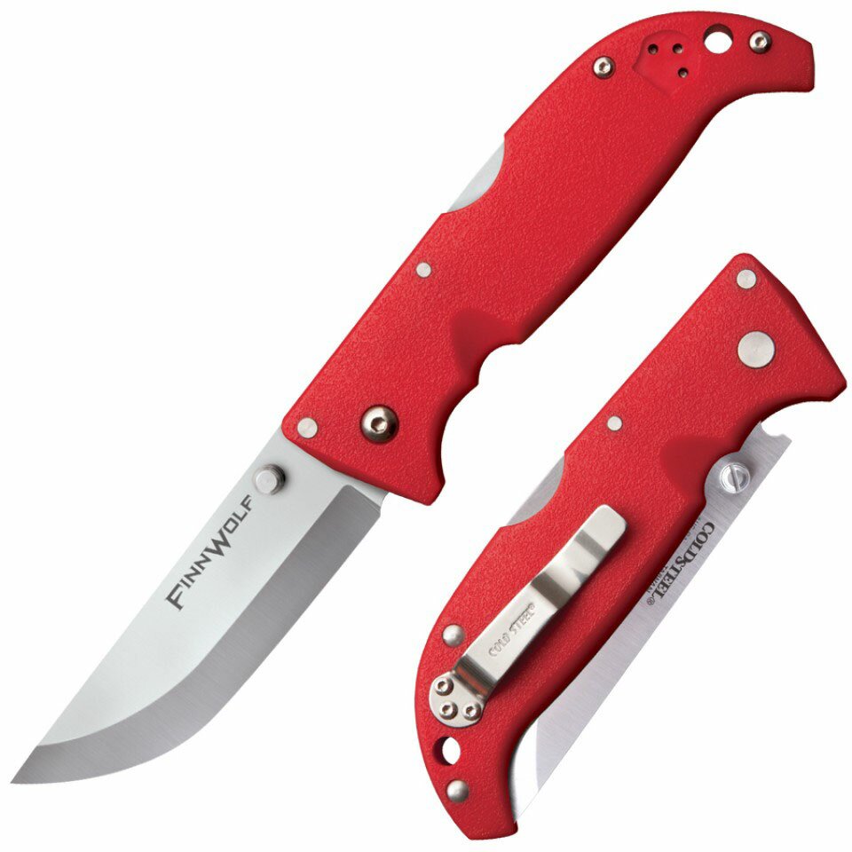 Cold Steel Finn Wolf Red folded blade