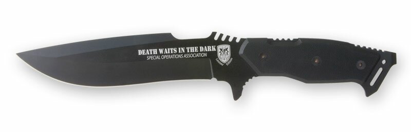 Death Waits in the Dark Fighting Knife