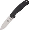 ESEE Avispa Black Handle Satin Folding Knife (BRK1301)