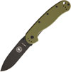 ESEE Avispa OD Green Black Folding Knife (BRK1301ODB)