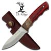 Elk Ridge Fixed Blade Knife Burl Pakkawood 8.5'' Overall (ER-130)