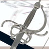 Hanwei Practical Rapier - 43 inch blade (SH1098)