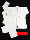 Jiujitsu Gi Double Weave White For Judo and JiuJitsu 17oz(GTTA943_150)