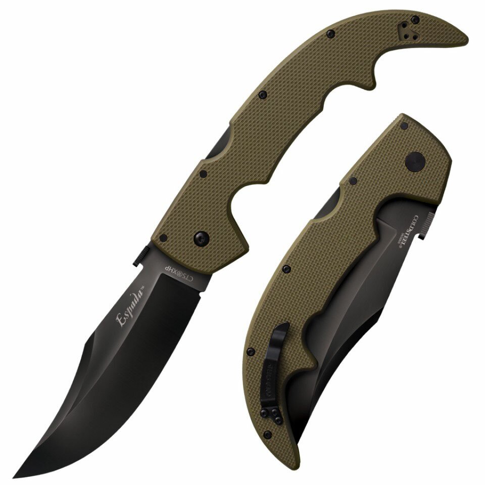 Knife Cold SteelLarge G-10 Espada (OD Green)