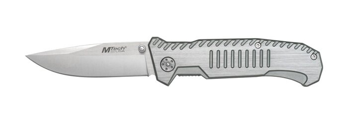 Knife M-Tech Folder Aluminium Satin Plain