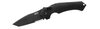 Knife - Zero Tolerance Matte Black Automatic Partial Serration (0610ST)