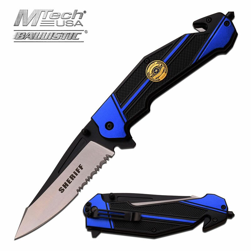 Knife M-Tech Ballistic Sheriff Spring Assisted
