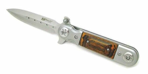 Knife M-Tech Folding Dagger Wood