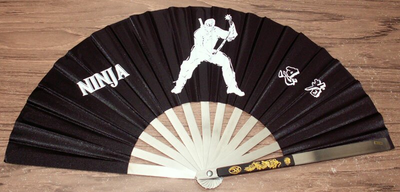 Kung Fu Fan - Ninja Design