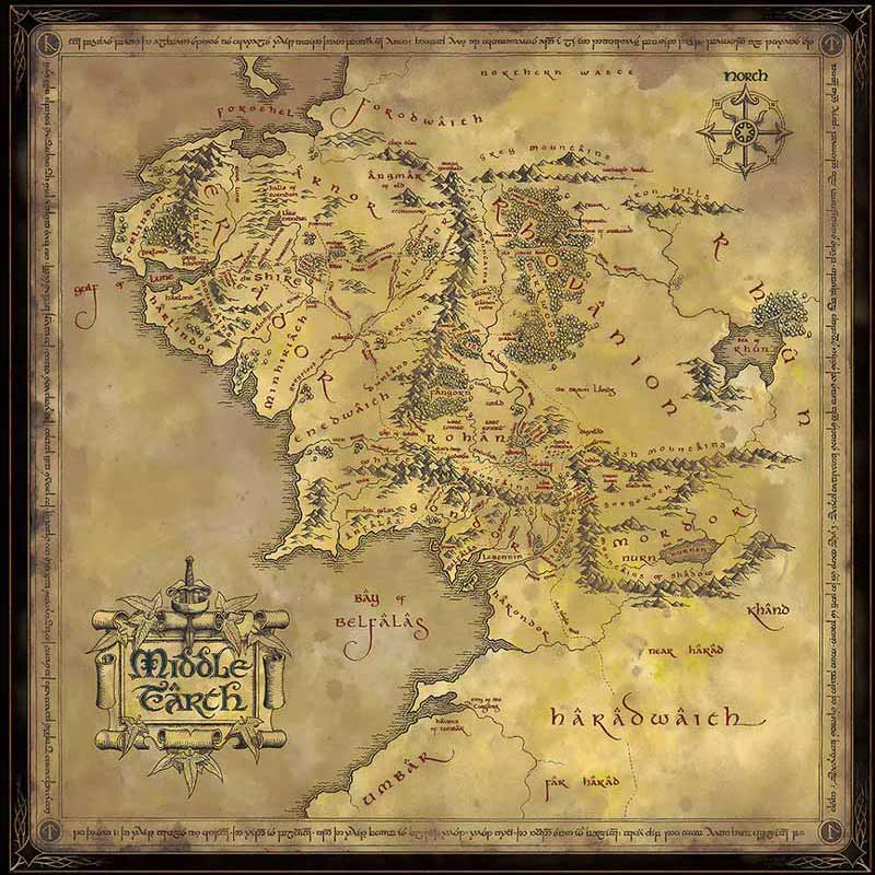 Lord of the Rings MiddleEarth Puzzle