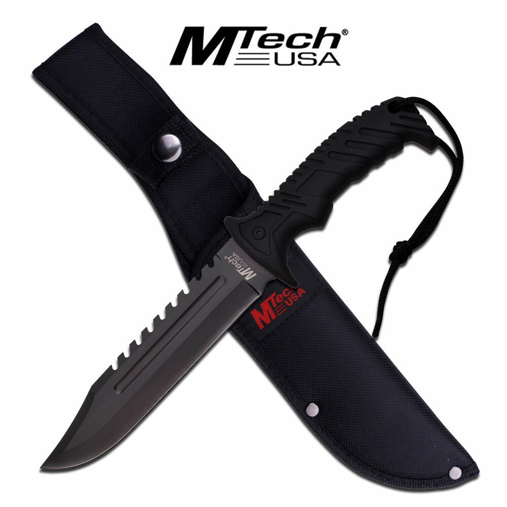MTech Fixed Army Black Knife