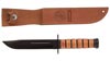 Mossberg Military Leather Handle Fixed Blade (MOUSMCK)