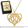 Necklace Eldrond Brooch Sterling Silver Gold-plated - The Hobbit (NN1260)