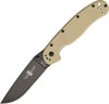 Ontario RAT-1 Desert Tan Handle Folding Knife (ON8846DT)