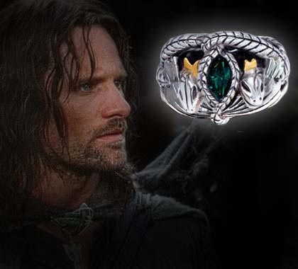 Replica Barahir - The Aragorn Ring - LOTR