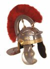 Roman Gallic G Centurion Helmet, Red Crest (HM-1068)