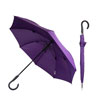 Security Umbrella with reflection for women purple (10007-2)