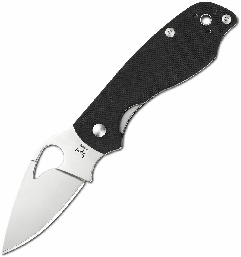 Spyderco/Byrd Crow 2 G-10 Plain Edge Folding Knife