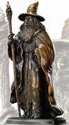 The Hobbit Bronze Statue Gandalf Noble Collection (NN1208)