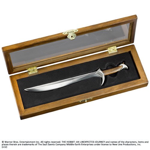 The Hobbit Letter Opener Sword of Thorin Oakenshield Orcrist Noble Collection