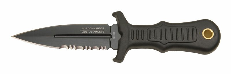 United Combat Commander Mini Boot Knife Black