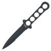 United Cutlery Sting Ray Dive Knife Black With Sheath (UC0247B)
